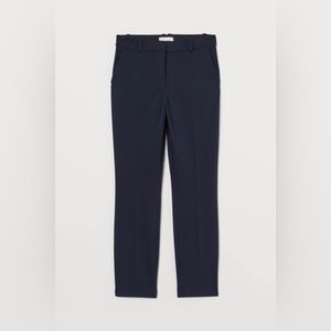 H&M navy blue work pants